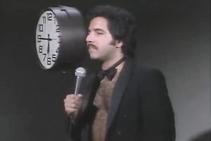 Horny European pair making love for TV show