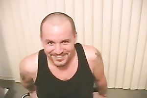 My sporty white wife pleases me with a great tugjob indoors