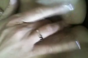 Very gentle and slow double sextoy masturbation at home