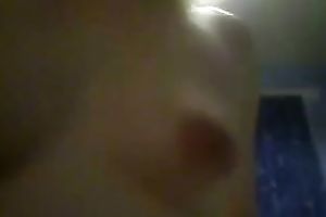 Kinky golden-haired wench strokes my dick and sucks it with unbridled excitement