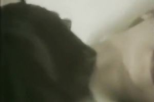 Seductive stripper tries to satisfy her snatch with sex toy