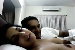 My nice-looking GF and me making love in the missionary position