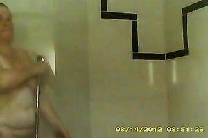 I simply love watching my voluptuous black cock sluts shower in front of me