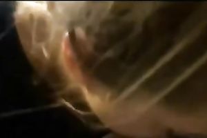 Putting smth large in her face hole is her favorite hobby