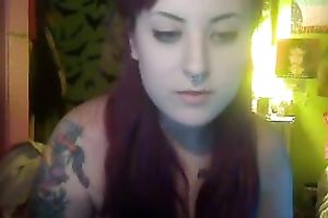 My red-haired ally with tattoos is wonderful at giving blowjobs