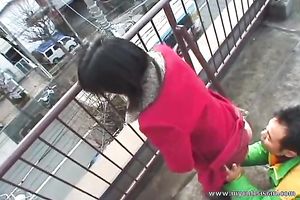 This Asian honey likes having her cum-hole licked by her paramour