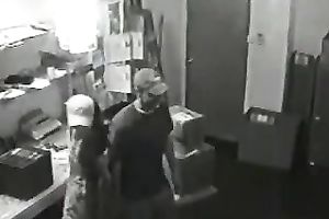 Lovely colleague was desirous to have quickie with me in the storage room