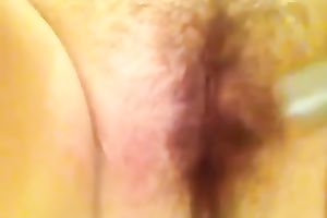 Horny camwhore stuffs her slit with her sex toy and then flaunts her large pointer sisters