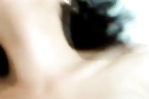 Busty small white breasty girlfriend jizzed on her stomach