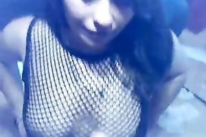 Hot brunette hair skank from the nightclub gobbles schlong unfathomable