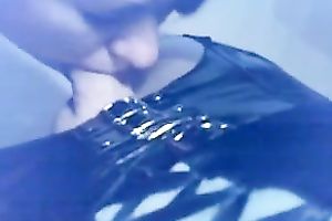 Hot brunette hair skank from the nightclub gobbles schlong unfathomable