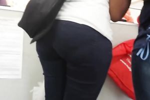 These nymphos with huge booties know how to attract a man's attention