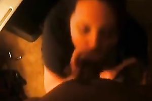 Milf dark brown slut cheats on her husband on the 1st night out