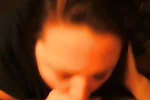 Milf dark brown slut cheats on her husband on the 1st night out