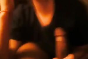 Milf dark brown slut cheats on her husband on the 1st night out