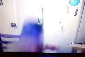 Brunette excited whore getting screwed by a fringe in the kitchen