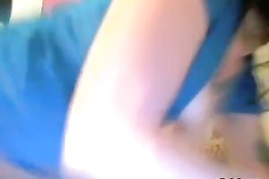 Frisky and bodacious hoe bonks her cookie with her sex tool