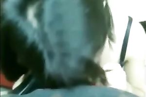 Admirable dark brown call-girl sucks my dong ardently in POV episode