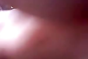 Missionary style fucking shaggy vagina of my small Latina gf