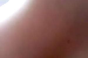 Missionary style fucking shaggy vagina of my small Latina gf