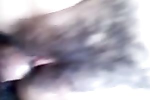 Missionary style fucking shaggy vagina of my small Latina gf