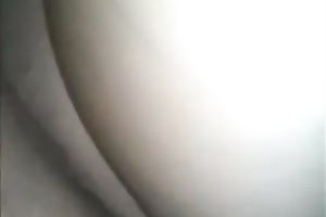 Penetrating pink rectal hole of my obese white girlfriend