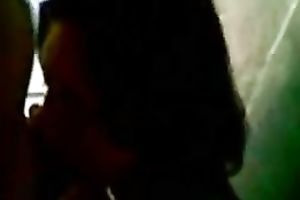 Cum longing girlfriend gives me an awesome irrumation in front of a camera