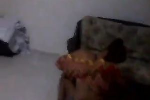 Homemade solo with my ally shaking her wet arse