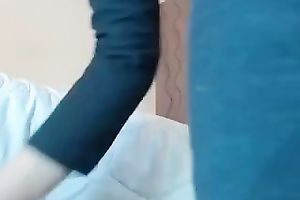 Super slutty legal age teenager with tasty mounds finger copulates her fur pie with excitement