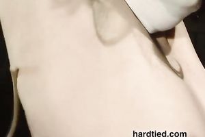 Amazing BDSM action with hawt pigtailed redhead babe