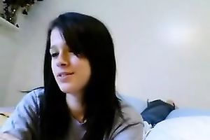 Demonstrating my consummate natural breasts for the web camera