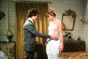 Retro girl acquires her twat fingered and screwed in front of a voyeur