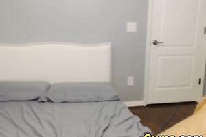 Cute Babe Sucks and Masturbates with her Dildo