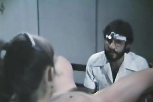 Kinky gynecologist passionately eats hirsute cum-hole of blonde head bitch