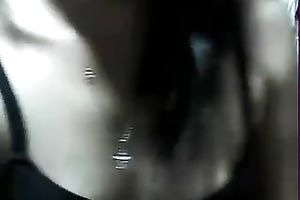 Stunning homemade solo with my black cock sluts playing with her bald slit