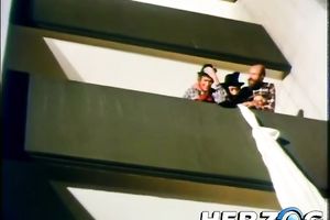 German vintage sex movie of sexy honeys with curly twats