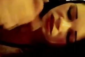 My sizzling dark brown GF does anything to milk my boner dry