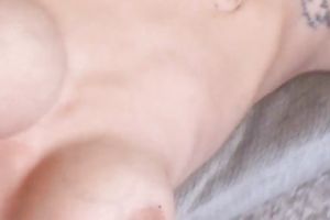 Stunning brunette hair bitch with great shapes acquires group-fucked well