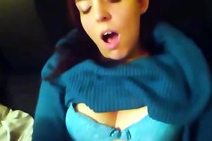 Jizzing on my girlfriend's deliciously constricted cum-hole