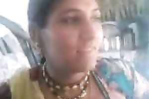 Skanky Indian mamma flashes her hairless bawdy cleft upskirt
