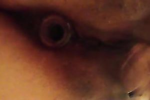I love to fuck my love holes with different sort of sex toys