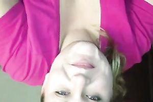 I know how to worship my hubby's wang in front of a camera