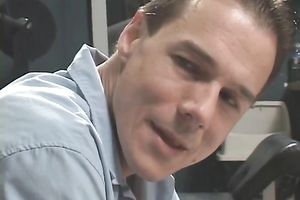 Hot swarthy cutie on the daybed is pounded by white guy