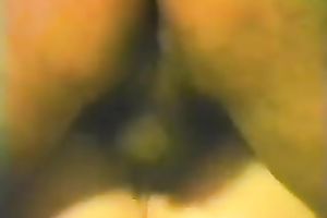 Chubby older brunette hair sucks my dark schlong and jumps on it