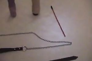 Wife of ally shaves her hairy fanny in the shower and pokes it with dildos