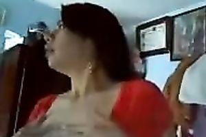 Really quick camsex with my slutty wife for the 1st time