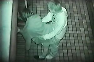 Short-haired Asian chick acquires her pussy screwed from behind