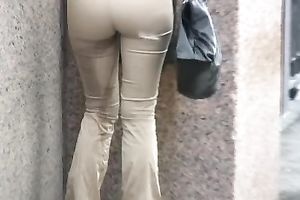 Public pissing video with immoral blond hussy Lena
