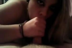 My astounding paramour drives me eager with a oral-sex in POV episode