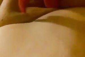 My plump playgirl satisfies herself with the help of a toy